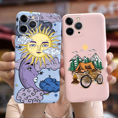 Για Apple iPhone 11 Pro Case Χαριτωμένο κάλυμμα ζωγραφισμένο με καραμέλα για iPhone 11 Θήκες τηλεφώνου iPhone11 Pro Max Μαλακή σιλικόνη Fundas Coque Capa