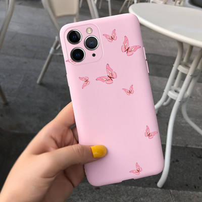 Apple iPhone 11 Pro tokhoz Cute Candy festett borító iPhone 11 iPhone11 Pro Max telefontokokhoz Puha szilikon Fundas Coque Capa