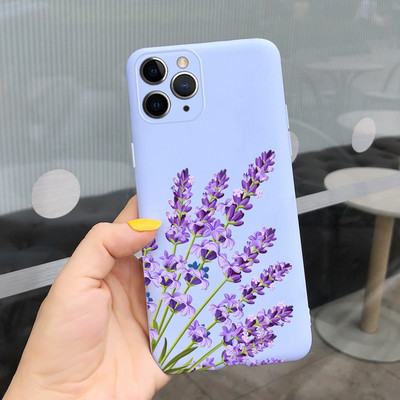 Apple iPhone 11 Pro tokhoz Cute Candy festett borító iPhone 11 iPhone11 Pro Max telefontokokhoz Puha szilikon Fundas Coque Capa