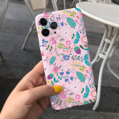 Apple iPhone 11 Pro tokhoz Cute Candy festett borító iPhone 11 iPhone11 Pro Max telefontokokhoz Puha szilikon Fundas Coque Capa