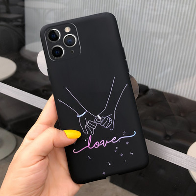 Apple iPhone 11 Pro tokhoz Cute Candy festett borító iPhone 11 iPhone11 Pro Max telefontokokhoz Puha szilikon Fundas Coque Capa
