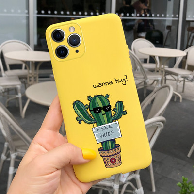 Apple iPhone 11 Pro tokhoz Cute Candy festett borító iPhone 11 iPhone11 Pro Max telefontokokhoz Puha szilikon Fundas Coque Capa