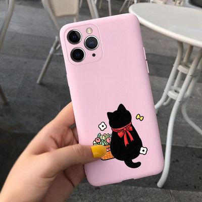 Apple iPhone 11 Pro tokhoz Cute Candy festett borító iPhone 11 iPhone11 Pro Max telefontokokhoz Puha szilikon Fundas Coque Capa