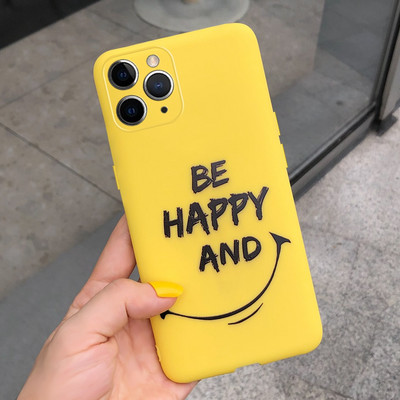 Apple iPhone 11 Pro tokhoz Cute Candy festett borító iPhone 11 iPhone11 Pro Max telefontokokhoz Puha szilikon Fundas Coque Capa