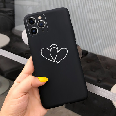 Apple iPhone 11 Pro tokhoz Cute Candy festett borító iPhone 11 iPhone11 Pro Max telefontokokhoz Puha szilikon Fundas Coque Capa