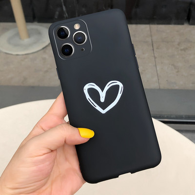 Apple iPhone 11 Pro tokhoz Cute Candy festett borító iPhone 11 iPhone11 Pro Max telefontokokhoz Puha szilikon Fundas Coque Capa