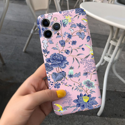 Apple iPhone 11 Pro tokhoz Cute Candy festett borító iPhone 11 iPhone11 Pro Max telefontokokhoz Puha szilikon Fundas Coque Capa