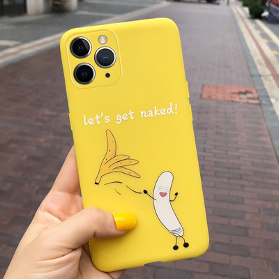 Apple iPhone 11 Pro tokhoz Cute Candy festett borító iPhone 11 iPhone11 Pro Max telefontokokhoz Puha szilikon Fundas Coque Capa