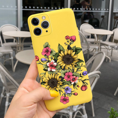 Apple iPhone 11 Pro tokhoz Cute Candy festett borító iPhone 11 iPhone11 Pro Max telefontokokhoz Puha szilikon Fundas Coque Capa