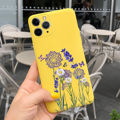 Apple iPhone 11 Pro tokhoz Cute Candy festett borító iPhone 11 iPhone11 Pro Max telefontokokhoz Puha szilikon Fundas Coque Capa