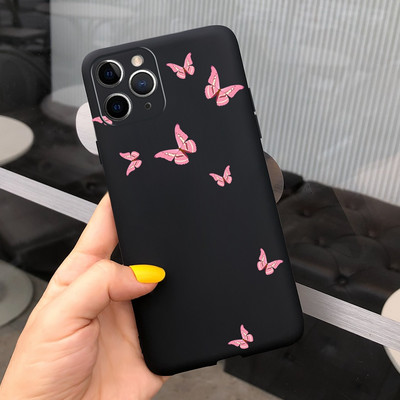 Apple iPhone 11 Pro tokhoz Cute Candy festett borító iPhone 11 iPhone11 Pro Max telefontokokhoz Puha szilikon Fundas Coque Capa