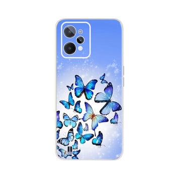 Για Realme C31 Case RMX3501 Colorful Flowers Θήκη τηλεφώνου από μαλακή σιλικόνη για Oppo Realme C31 C 31 RealmeC31 Πίσω κάλυμμα Fundas Coque