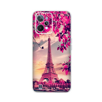 Για Realme C31 Case RMX3501 Colorful Flowers Θήκη τηλεφώνου από μαλακή σιλικόνη για Oppo Realme C31 C 31 RealmeC31 Πίσω κάλυμμα Fundas Coque