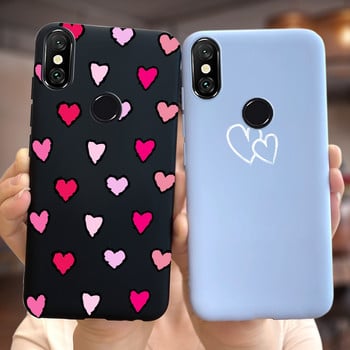 Για Xiaomi Mi 8 Pro Case Mi8 Cover Μαλακή σιλικόνη, κομψή και όμορφη θήκη για κορίτσια για Xiaomi Mi 8 Mi8 Lite Pro Cover Coque Bumper