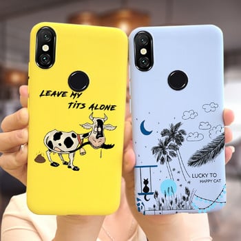 Για Xiaomi Mi 8 Pro Case Mi8 Cover Μαλακή σιλικόνη, κομψή και όμορφη θήκη για κορίτσια για Xiaomi Mi 8 Mi8 Lite Pro Cover Coque Bumper