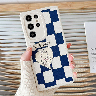 Калъф SoCouple за Samsung A52 51 50 53 71 72 73 32 03 10 11 12 13 21s 22 S20 S21 S22 FE Plus Ultra Duck Skin Pattern Soft Cover