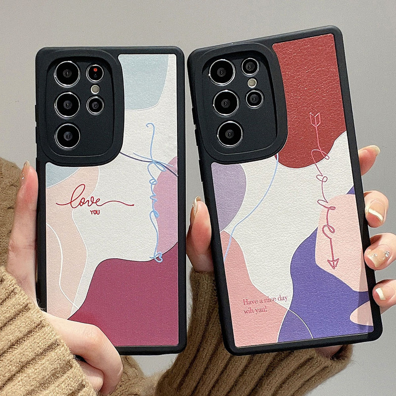 Калъф SoCouple за Samsung A52 51 50 53 71 72 73 32 03 10 11 12 13 21s 22 S20 S21 S22 FE Plus Ultra Duck Skin Pattern Soft Cover