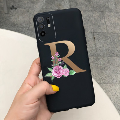 Сладко покритие с букви за калъф Oppo Reno 5 Lite Reno5 F Меки силиконови калъфи за телефони за Oppo Reno 5 F Reno5 Z Lite 5F 5Z 5Lite броня