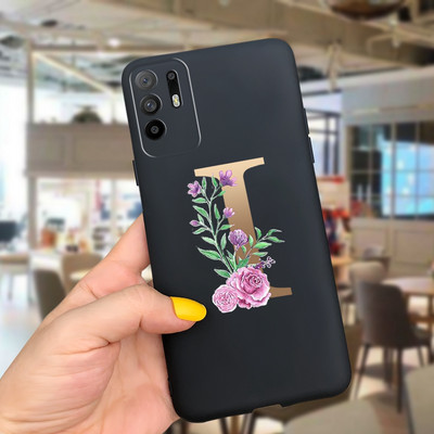 Сладко покритие с букви за калъф Oppo Reno 5 Lite Reno5 F Меки силиконови калъфи за телефони за Oppo Reno 5 F Reno5 Z Lite 5F 5Z 5Lite броня