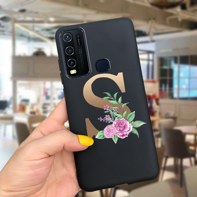 Για Vivo Y50 Θήκη 1935 Soft Silicone Cute Letters Κάλυμμα για Vivo Y30 1938 Θήκη Vivo Y550 Y30 Y 30 50 Θήκες τηλεφώνου Shcokproof Capa