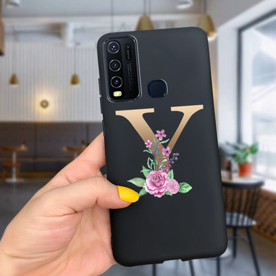 Για Vivo Y50 Θήκη 1935 Soft Silicone Cute Letters Κάλυμμα για Vivo Y30 1938 Θήκη Vivo Y550 Y30 Y 30 50 Θήκες τηλεφώνου Shcokproof Capa