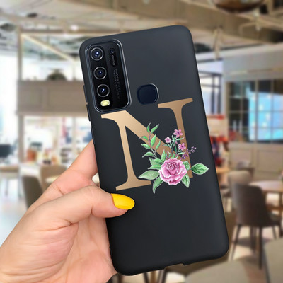 Για Vivo Y50 Θήκη 1935 Soft Silicone Cute Letters Κάλυμμα για Vivo Y30 1938 Θήκη Vivo Y550 Y30 Y 30 50 Θήκες τηλεφώνου Shcokproof Capa