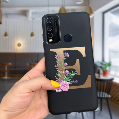 Για Vivo Y50 Θήκη 1935 Soft Silicone Cute Letters Κάλυμμα για Vivo Y30 1938 Θήκη Vivo Y550 Y30 Y 30 50 Θήκες τηλεφώνου Shcokproof Capa