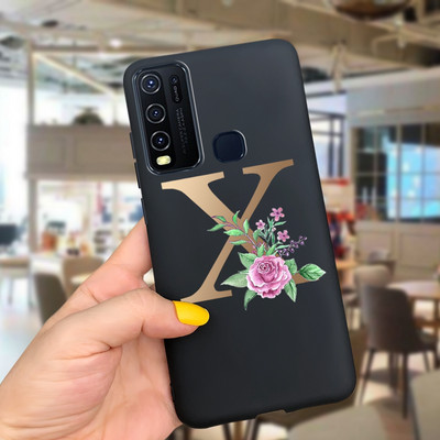 Για Vivo Y50 Θήκη 1935 Soft Silicone Cute Letters Κάλυμμα για Vivo Y30 1938 Θήκη Vivo Y550 Y30 Y 30 50 Θήκες τηλεφώνου Shcokproof Capa