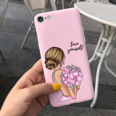 Za Apple iPhone 6 6S Plus Case Elegantna maska Pretty Girls Cartoon Cover Mekana silikonska torbica za iPhone 6 6S iPhone6 Plus Fundas Bumper