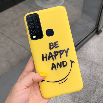 Για Vivo Y50 Case 1935 Cute Couple Cat Θήκες τηλεφώνου σιλικόνης για Vivo Y30 1938 Vivo Y50 Y 30 50 Πίσω κάλυμμα Αντικραδασμικός προφυλακτήρας