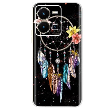 Για Vivo Y35 Case Cute Painted Cover Silicone Soft Fundas Phone Protector Shell For Vivo Y35 Y 35 VivoY35 Phone Case 6,58\'\' Capa