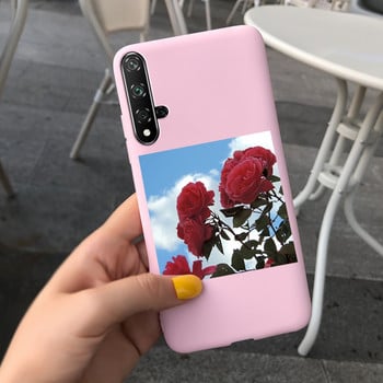 Χαριτωμένη θήκη ηλίανθου για Huawei Nova 5T Θήκη Nova5 T Μαλακό πίσω κάλυμμα σιλικόνης Για θήκες τηλεφώνου Huawei Nova 5T 5 T YAL-L21 6,26\'\'