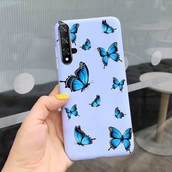 Χαριτωμένη θήκη ηλίανθου για Huawei Nova 5T Θήκη Nova5 T Μαλακό πίσω κάλυμμα σιλικόνης Για θήκες τηλεφώνου Huawei Nova 5T 5 T YAL-L21 6,26\'\'