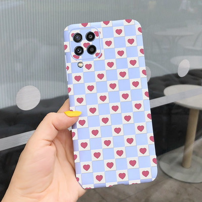 За Samsung M32 Case M325F Стилен мек силиконов заден капак За Samsung M12 M32 Cases Galaxy M32 M 32 12 Cover TPU Fundas Bumper