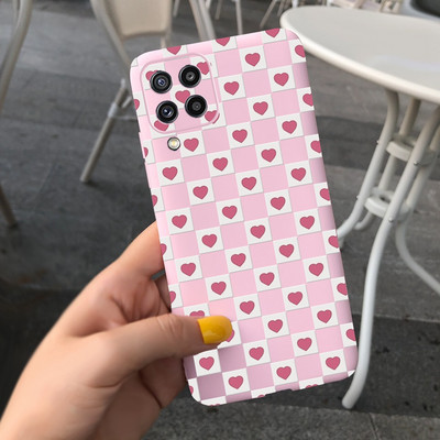 За Samsung M32 Case M325F Стилен мек силиконов заден капак За Samsung M12 M32 Cases Galaxy M32 M 32 12 Cover TPU Fundas Bumper