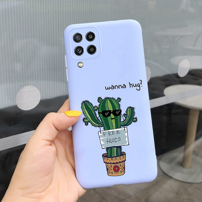 За Samsung M32 Case M325F Стилен мек силиконов заден капак За Samsung M12 M32 Cases Galaxy M32 M 32 12 Cover TPU Fundas Bumper