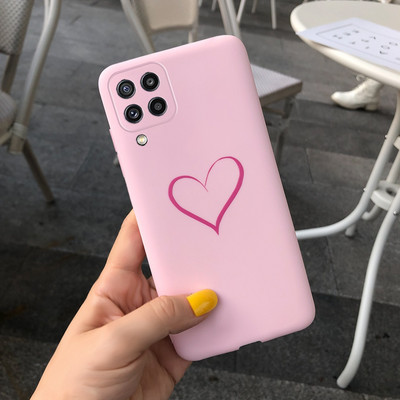 За Samsung M32 Case M325F Стилен мек силиконов заден капак За Samsung M12 M32 Cases Galaxy M32 M 32 12 Cover TPU Fundas Bumper