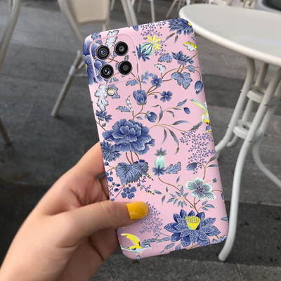 За Samsung M32 Case M325F Стилен мек силиконов заден капак За Samsung M12 M32 Cases Galaxy M32 M 32 12 Cover TPU Fundas Bumper