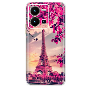 Για Vivo Y35 Case 2022 Cute Cat Butterfly Θήκη τηλεφώνου από μαλακή σιλικόνη για Vivo Y35 Y 35 VivoY35 Πίσω κάλυμμα 6,58\'\' TPU Fundas Bumper