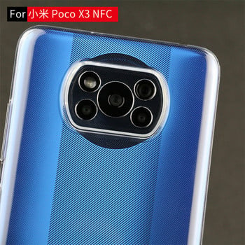 Διαφανής μαλακή θήκη τηλεφώνου tpu για xiaomi poco x3 nfc X3 PRO F3 GT M3 παγκόσμια έκδοση Ultra Thin διαφανές πίσω κάλυμμα coque