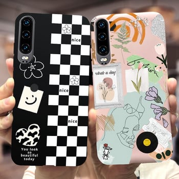 Για Huawei P30 Case P30Lite Νέο Μοναδικό κάλυμμα ζωγραφισμένο με έργα τέχνης Μαλακή θήκη τηλεφώνου σιλικόνης για τον πίσω προφυλακτήρα του Huawei P30 Lite P 30 Pro