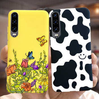 Για Huawei P30 Case P30Lite Νέο Μοναδικό κάλυμμα ζωγραφισμένο με έργα τέχνης Μαλακή θήκη τηλεφώνου σιλικόνης για τον πίσω προφυλακτήρα του Huawei P30 Lite P 30 Pro