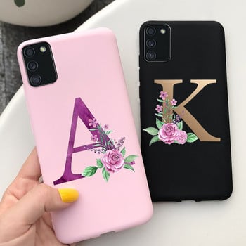 Untuk Samsung Galaxy A02S Kasus SM-A025F Silikon Lembut Cute Huruf Πίσω κάλυμμα UNTUK Samsung A02s A025F Telepon GalaxyA02s Yang 02 S