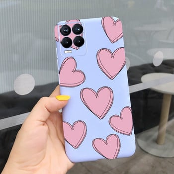 Untuk Oppo Realme 8 Pro Casing Lembut Ramping Fundas Lucu Bunga Matahari Casing Ponsel untuk Realme 8i 8 Realme8 Pro RMX3081 Tas Bumper Penutup Belakang