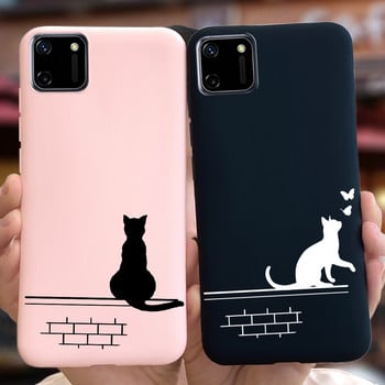 Untuk Oppo Realme C11 Casing RealmeC11 Penutup Gambar Permen Lucu Casing Ponsel Silikon Lunak untuk Realme C11 2021 C 11 Bumper Penutup Belakang