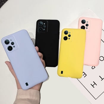 Περίβλημα Lunak untuk Realme C31 2022 Sampul Matte Permen Lucu Casing Ponsel TPU untuk Oppo Realme C31 C 31 RealmeC31 RMX3501 Sampul Belakang