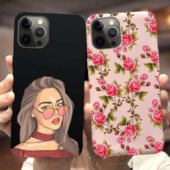 Sampul Lukisan Mewah untuk Casing Apple iPhone 12 Pro Casing Telepon Fundas Silikon Lunak untuk iPhone 12 Mini IPhone12 Pro Max Sampul Belakang