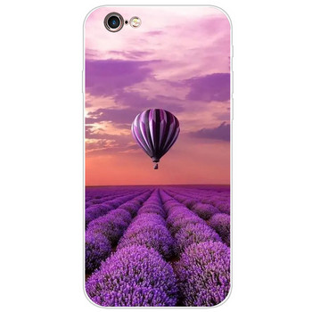 Θήκη για iphone 6 7 8 plus Θήκη Silicone Soft TPU Πίσω κάλυμμα τηλεφώνου για iPhone 6s 6 7 8plus Προστατευτικό κάλυμμα θήκης