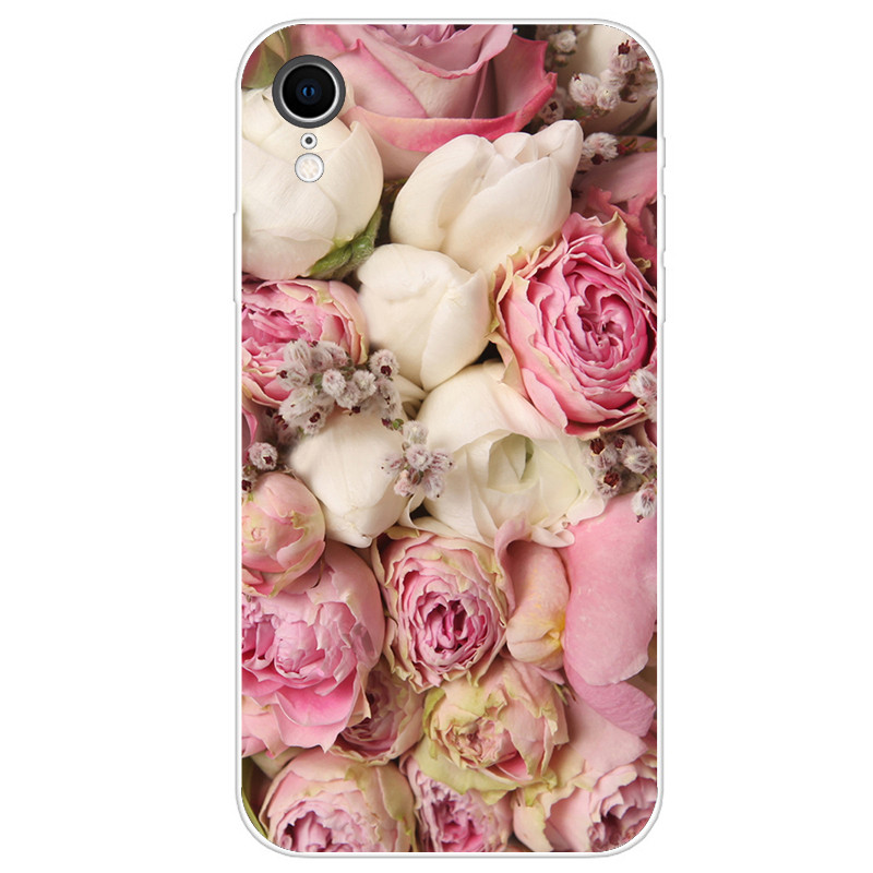 Калъф за iPhone X XS XR 10 калъфа Мек силиконов TPU капак за iPhone XS Max Coque Etui броня заден капак на телефона Пълен 360 защитен