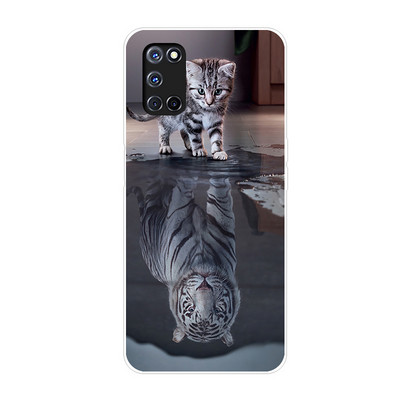 Για OPPO A92 Θήκη OPPO A92 A72 A52 Θήκη σιλικόνης TPU Μαλακό πίσω κάλυμμα Θήκη τηλεφώνου Για OPPO A92 A 92 CPH2059 OPPOA92 Coque Προφυλακτήρας
